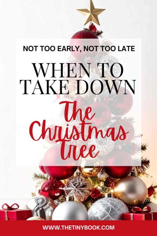 When You Should Really Take Down the Christmas Tree 1 when to take down the christmas tree when to take down the christmas tree